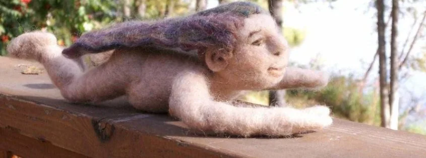 Hailey, needle-felted in Birgitte’s 2007 Fairbanks workshop