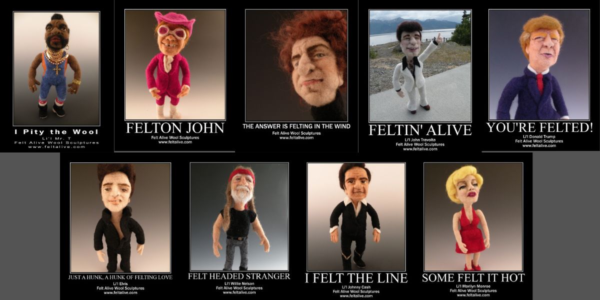 Felt Alive Posters