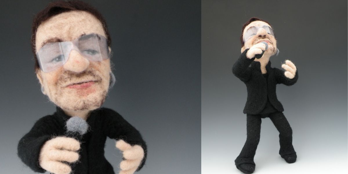 Li’l Bono – A Needle Felted Wool Doll