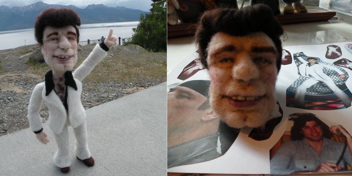 Li’l Travolta Sightseeing in Alaska