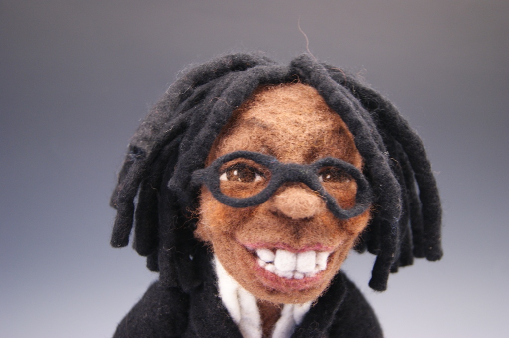 Making Whoopi! A Needle Felted Doll