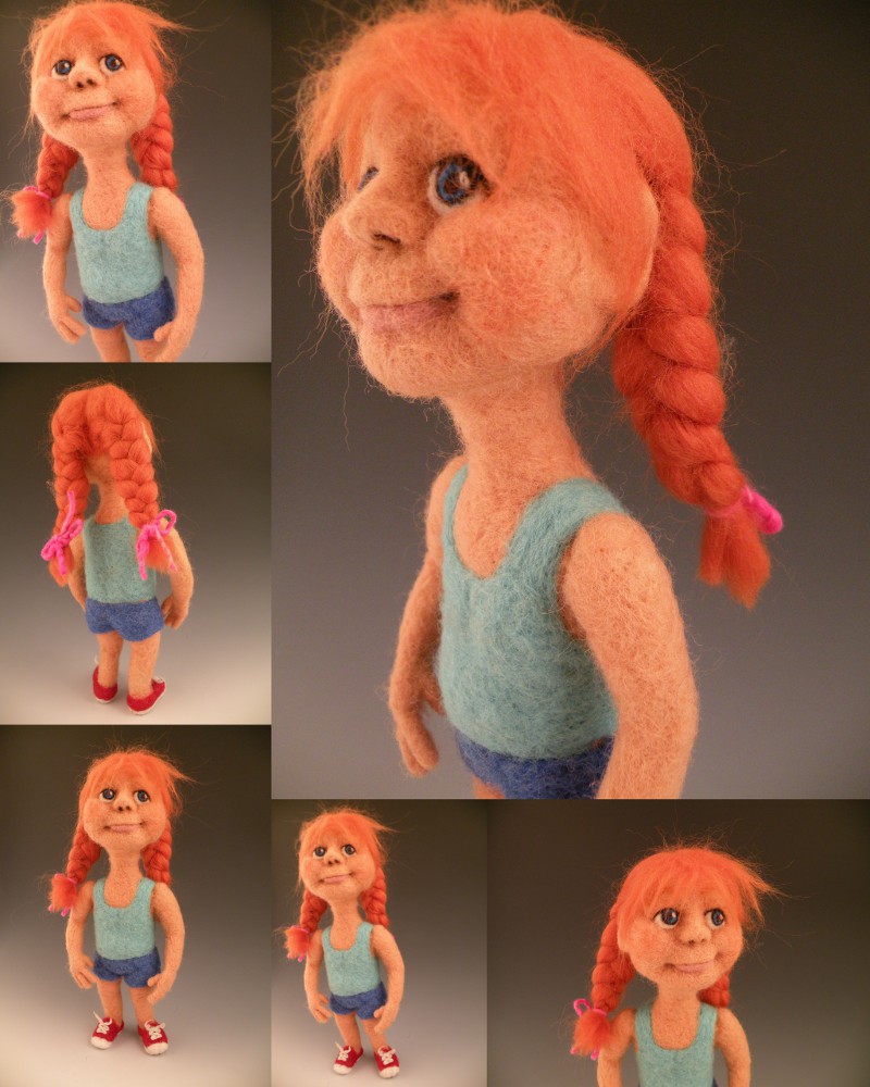 li'l Clementine posing for her portrait.