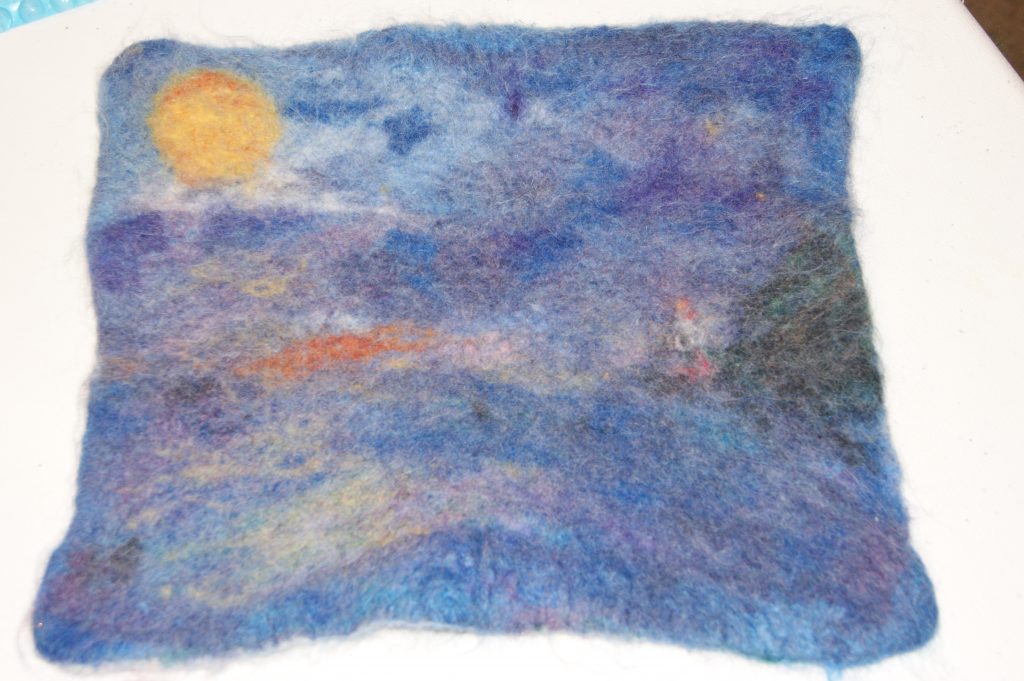 Felting Class - Painting with Wool