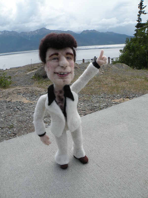 Li'l John Travolta Feltin' Alive in Alaska!