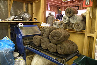 roving at the mill